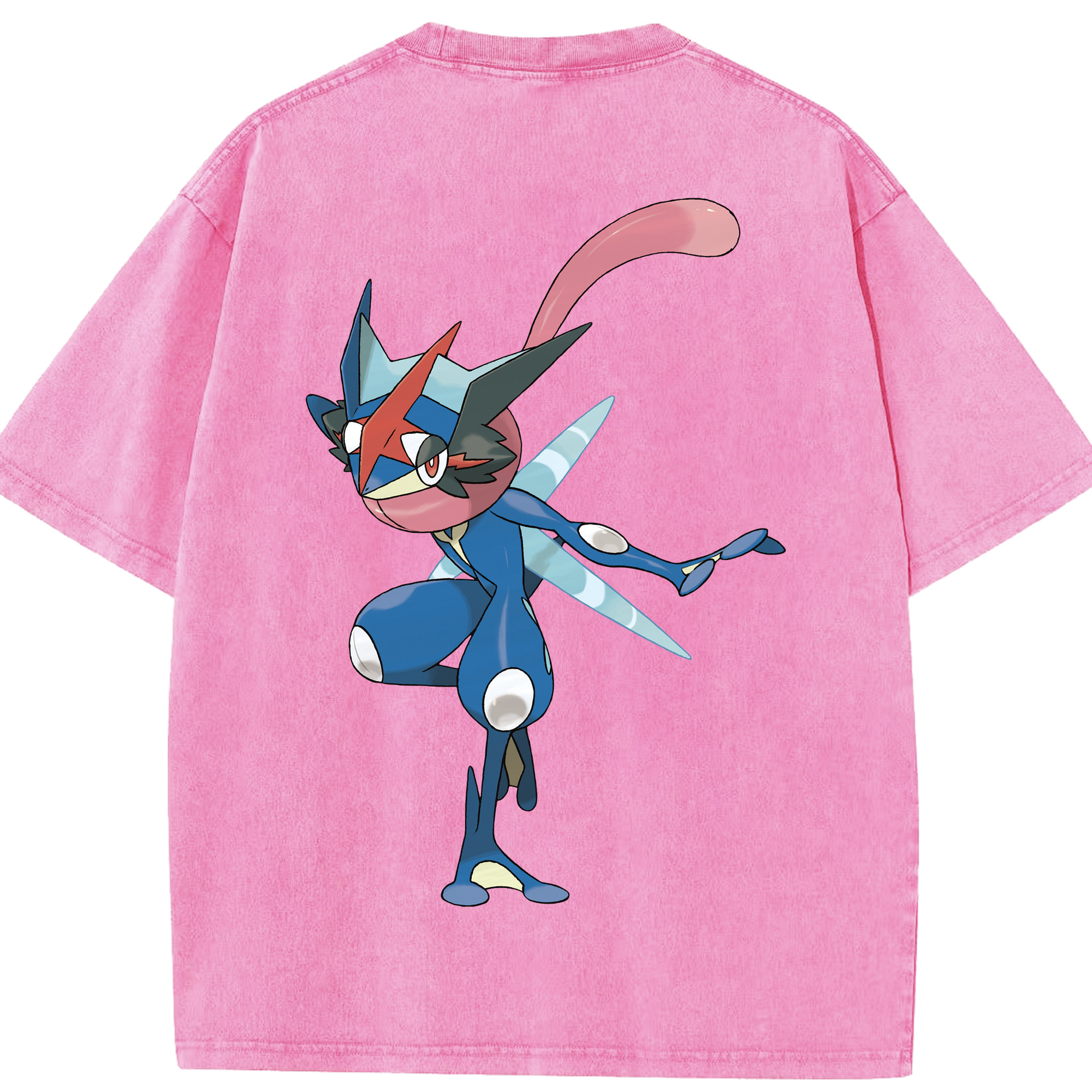 （画像用） ポケットモンスター Pokémon 綿100% ヴィンテージ風 半袖Tシャツ（背面プリント）